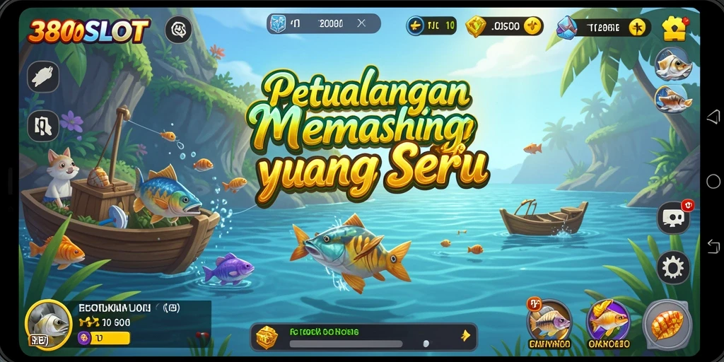 Tampilan menarik gameplay Fishing di 380SLOT.