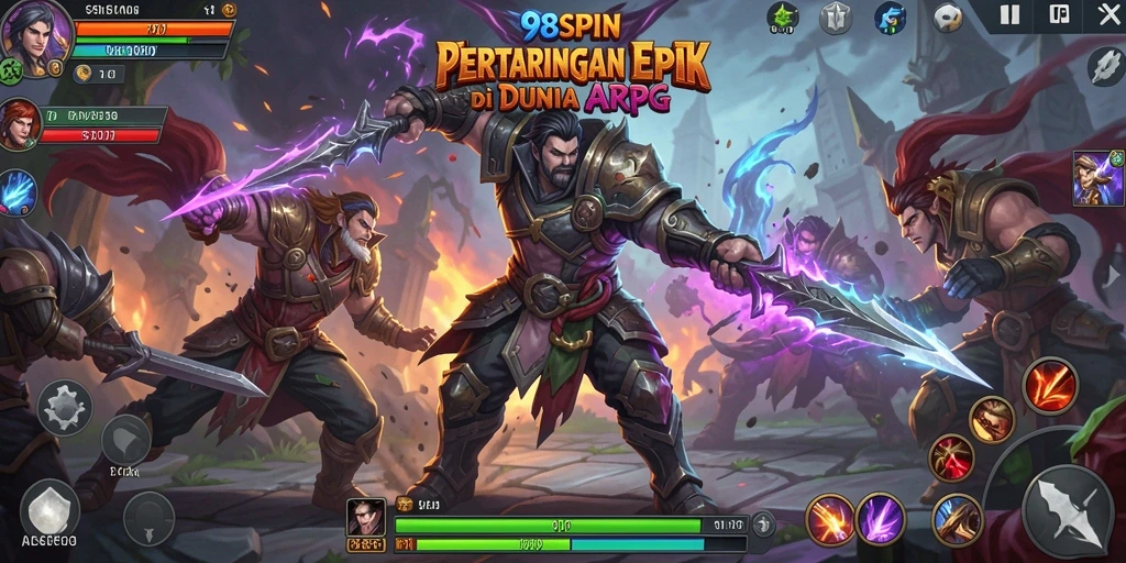 Gameplay ARPG penuh aksi dan petualangan di 98SPIN.