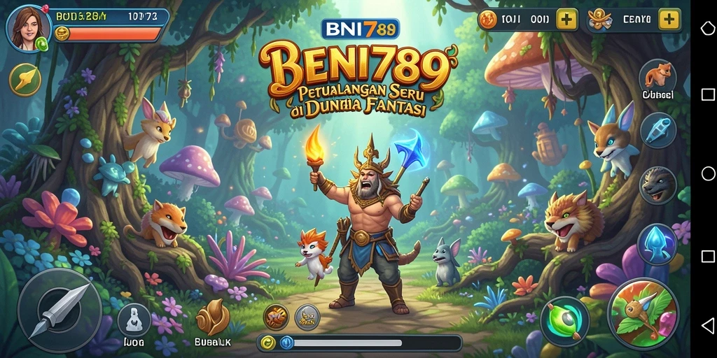Tampilan gameplay penuh petualangan di BNI789 yang seru.