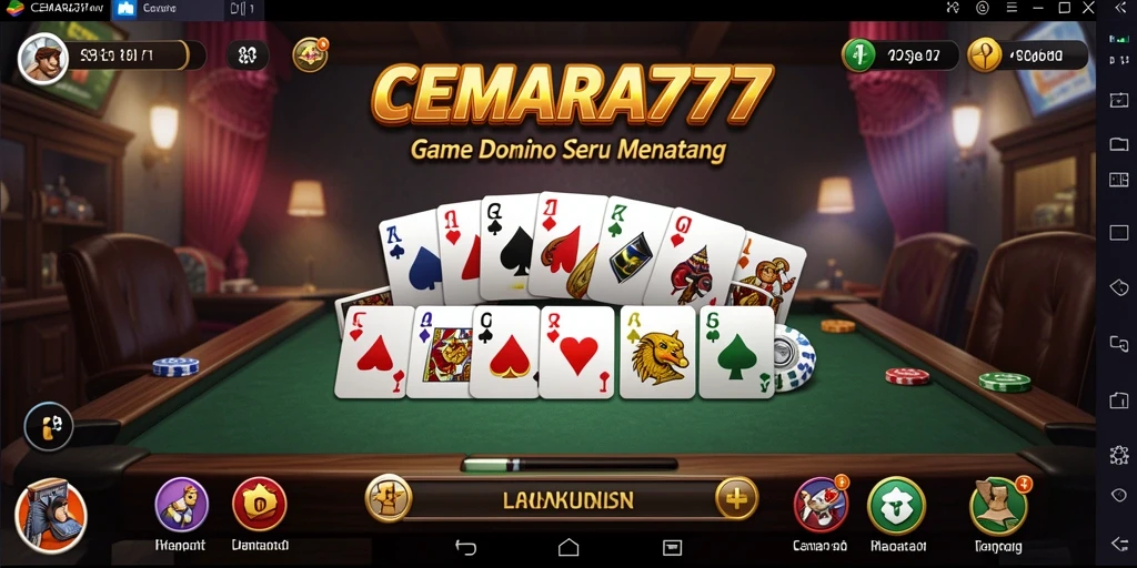 Tampilan gameplay CEMARA777 yang menegangkan dan penuh strategi.