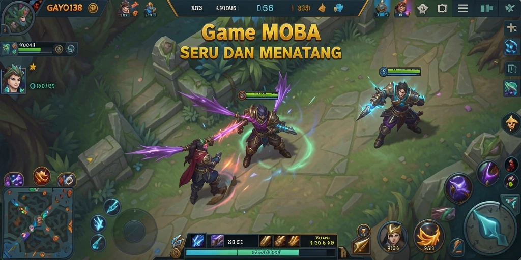 Tampilan gameplay seru dan menantang dalam GAYO138.