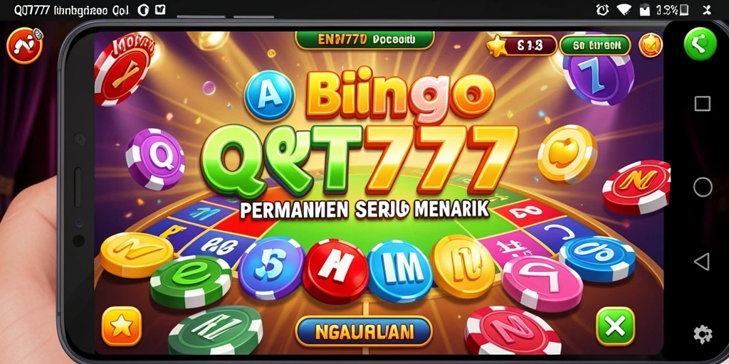 Tampilan gameplay QT777 yang mendebarkan saat bermain Bingo.