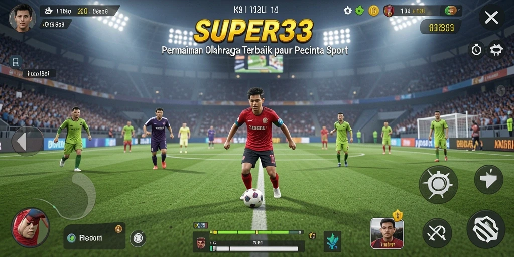 Tampilan gameplay <strong>SUPER33</strong> yang menegangkan dan seru.