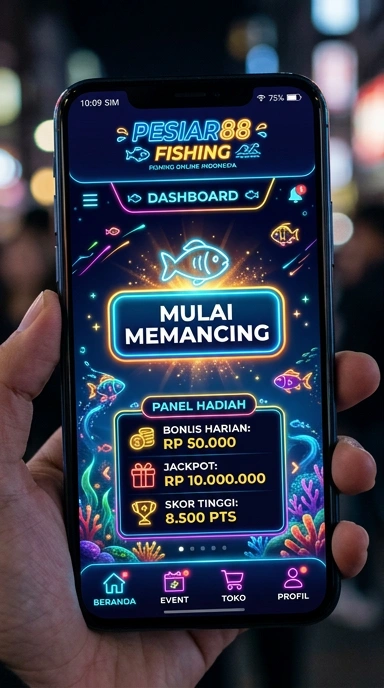 Halaman aplikasi pesiar88 dengan berbagai pilihan yang menarik.
